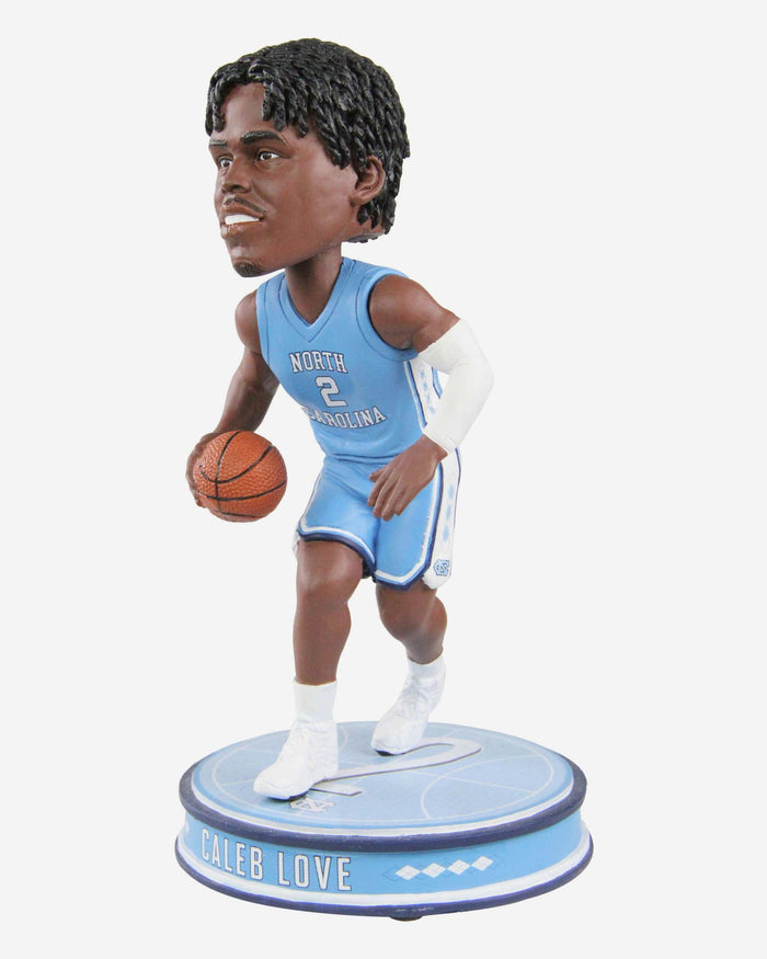 Caleb Love North Carolina Tar Heels Basketball Student Athlete Bobblehead FOCO - FOCO.com