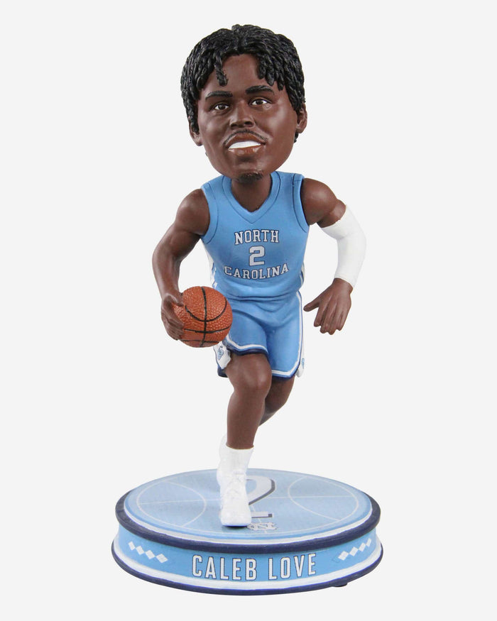 Caleb Love North Carolina Tar Heels Basketball Student Athlete Bobblehead FOCO - FOCO.com