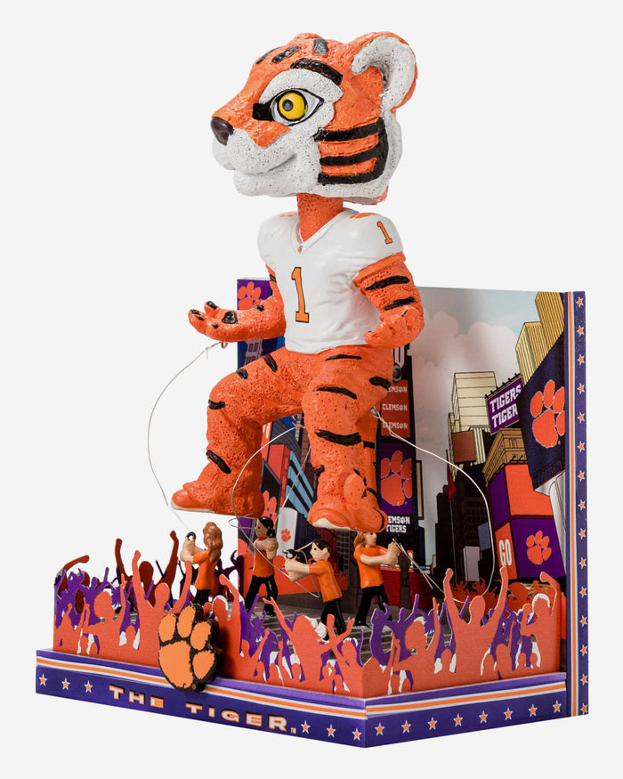 The Tiger Clemson Tigers Thanksgiving Mascot Bobblehead FOCO - FOCO.com