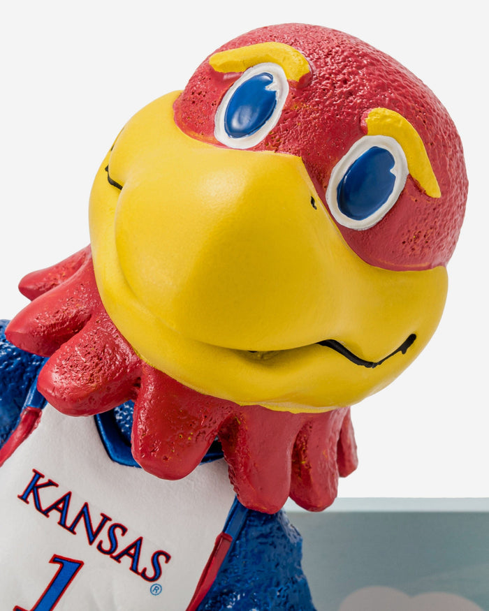 Big Jay Kansas Jayhawks Thanksgiving Mascot Bobblehead FOCO - FOCO.com