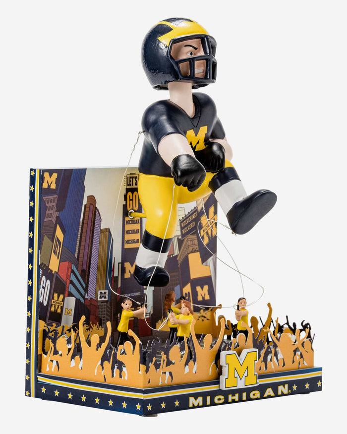 Michigan Wolverines Thanksgiving Mascot Bobblehead FOCO - FOCO.com