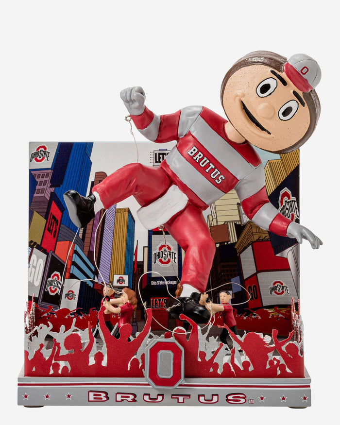 Brutus Buckeye Ohio State Buckeyes Thanksgiving Mascot Bobblehead FOCO - FOCO.com