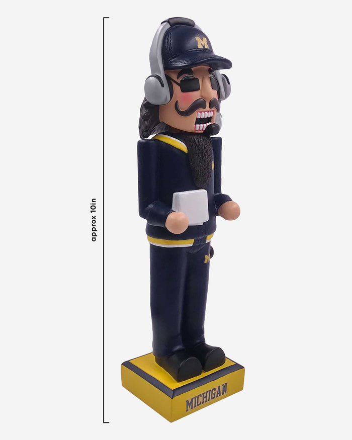 Michigan Wolverines Thematic Nutcracker Bobblehead FOCO - FOCO.com