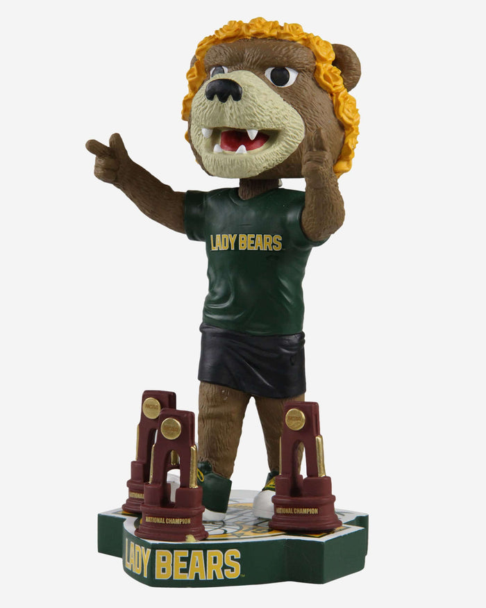 Baylor Bears NCAA Womens Basketball 3x National Champions Mascot Bobblehead FOCO - FOCO.com