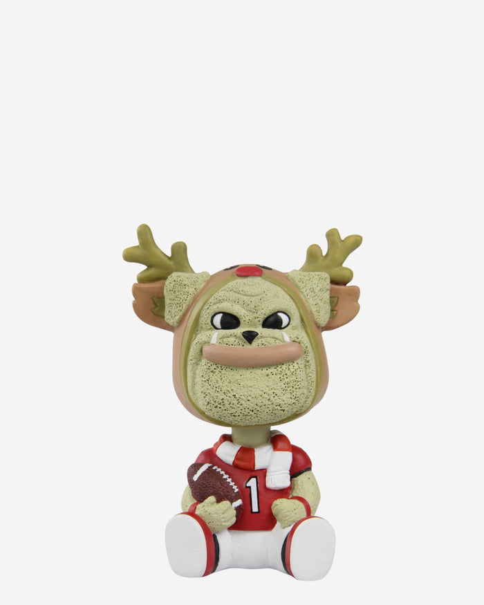 Hairy Dawg Georgia Bulldogs Christmas Mascot Bobble Bro Mini Bobblehead FOCO - FOCO.com