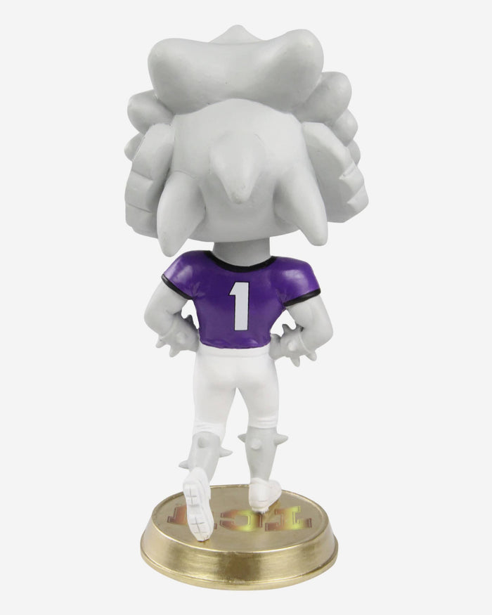 SuperFrog TCU Horned Frogs Mascot Gold Base Variant Bighead Bobblehead FOCO - FOCO.com