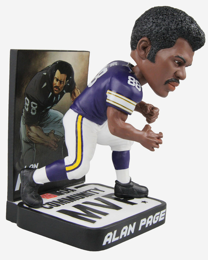 Alan Page 2018 Community MVP Award Bobblehead FOCO - FOCO.com