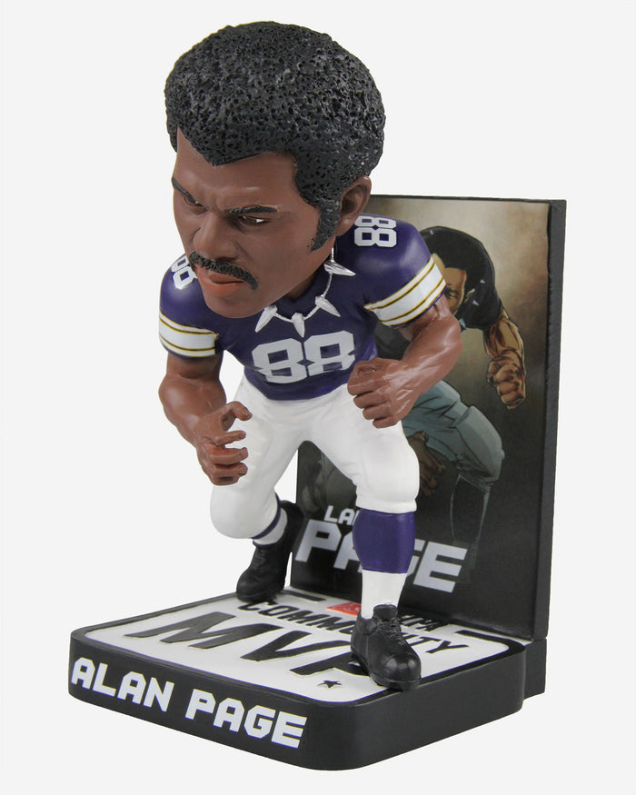 Alan Page 2018 Community MVP Award Bobblehead FOCO - FOCO.com