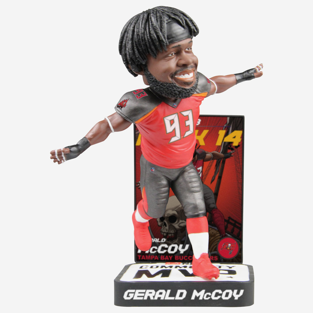 Gerald McCoy 2018 Community MVP Award Bobblehead FOCO - FOCO.com