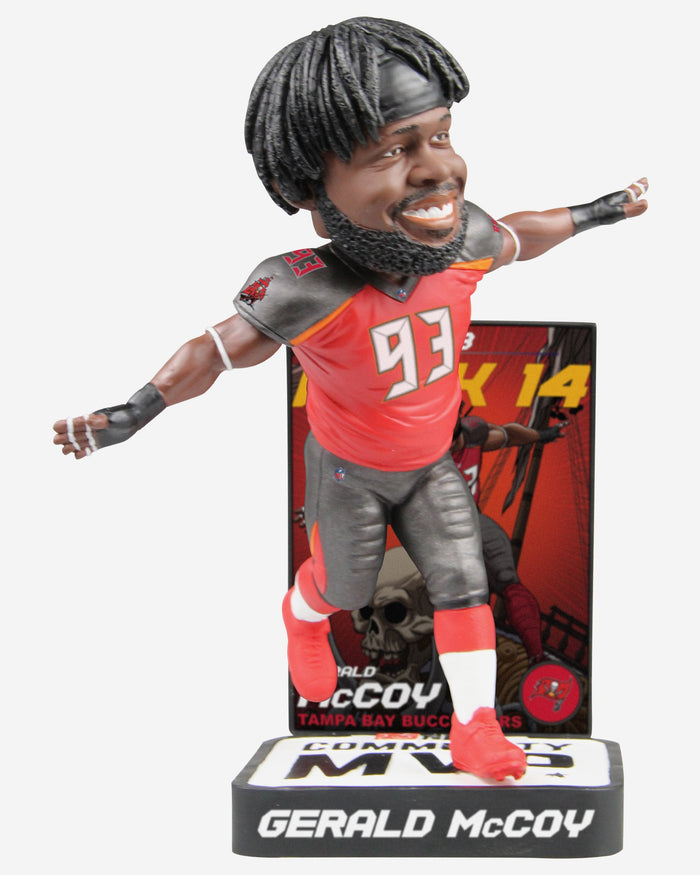 Gerald McCoy 2018 Community MVP Award Bobblehead FOCO - FOCO.com