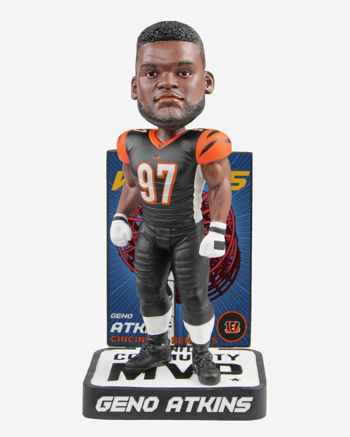 Geno Atkins 2018 Community MVP Award Bobblehead FOCO - FOCO.com