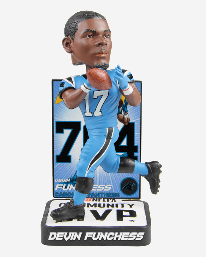 Devin Funchess 2018 Community MVP Award Bobblehead FOCO - FOCO.com