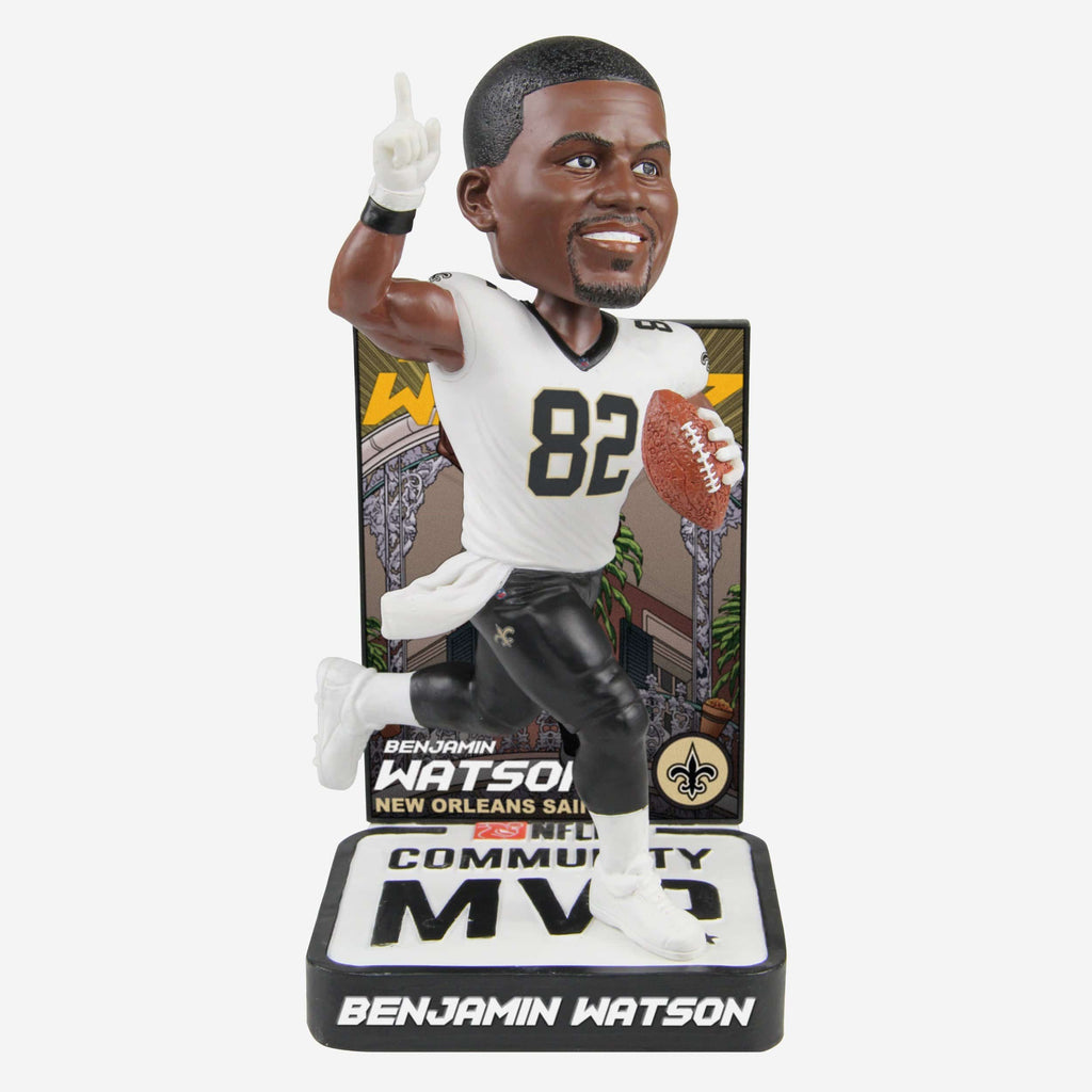 Benjamin Watson 2018 Community MVP Award Bobblehead FOCO - FOCO.com