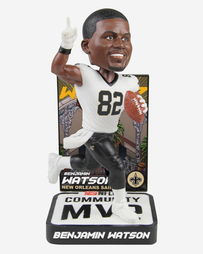 Benjamin Watson 2018 Community MVP Award Bobblehead FOCO - FOCO.com