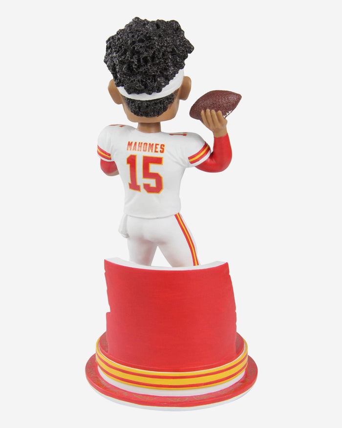Patrick Mahomes Kansas City Chiefs NFL Single Season Total Yards Record Bobblehead FOCO - FOCO.com