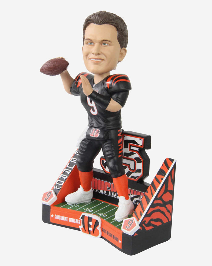 Joe Burrow Cincinnati Bengals Franchise Single-Season Passing Touchdown Record Bobblehead FOCO - FOCO.com