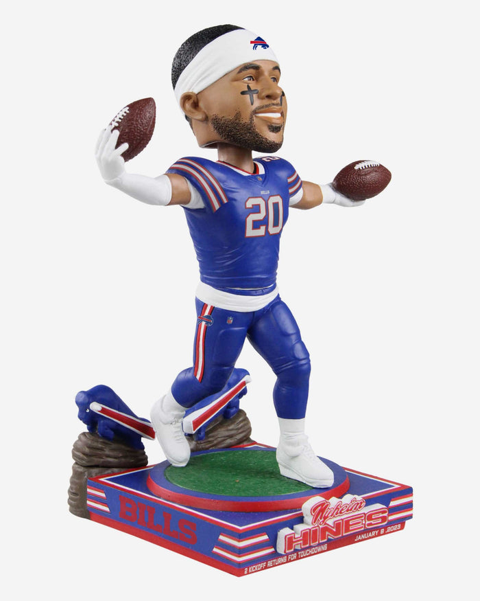Nyheim Hines Buffalo Bills Two Kickoff Return Touchdown Bobblehead FOCO - FOCO.com