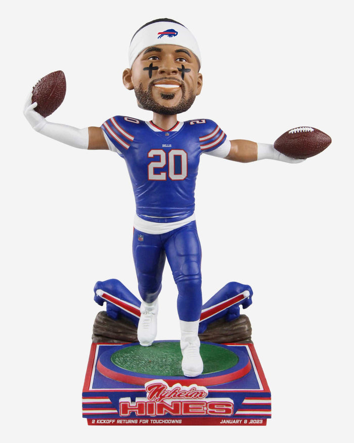 Nyheim Hines Buffalo Bills Two Kickoff Return Touchdown Bobblehead FOCO - FOCO.com