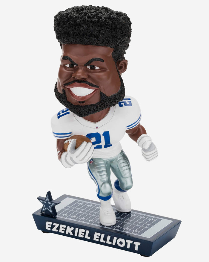 Ezekiel Elliott Dallas Cowboys Caricature Bobblehead FOCO - FOCO.com