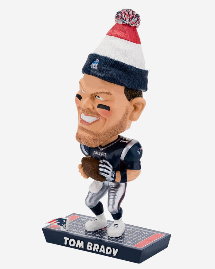 Tom Brady New England Patriots Caricature Bobblehead FOCO - FOCO.com