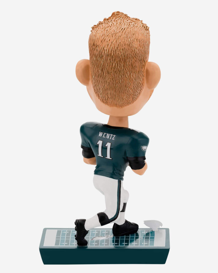 Carson Wentz Philadelphia Eagles Caricature Bobblehead FOCO - FOCO.com