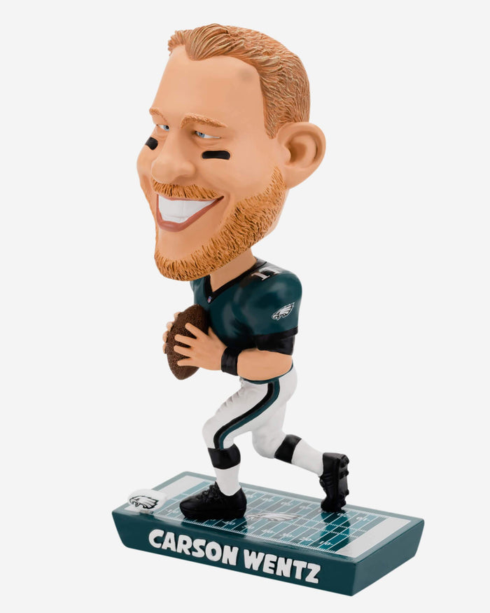 Carson Wentz Philadelphia Eagles Caricature Bobblehead FOCO - FOCO.com