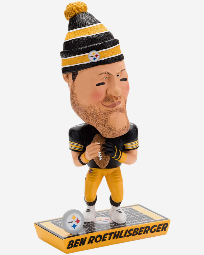 Ben Roethlisberger Pittsburgh Steelers Caricature Bobblehead FOCO - FOCO.com