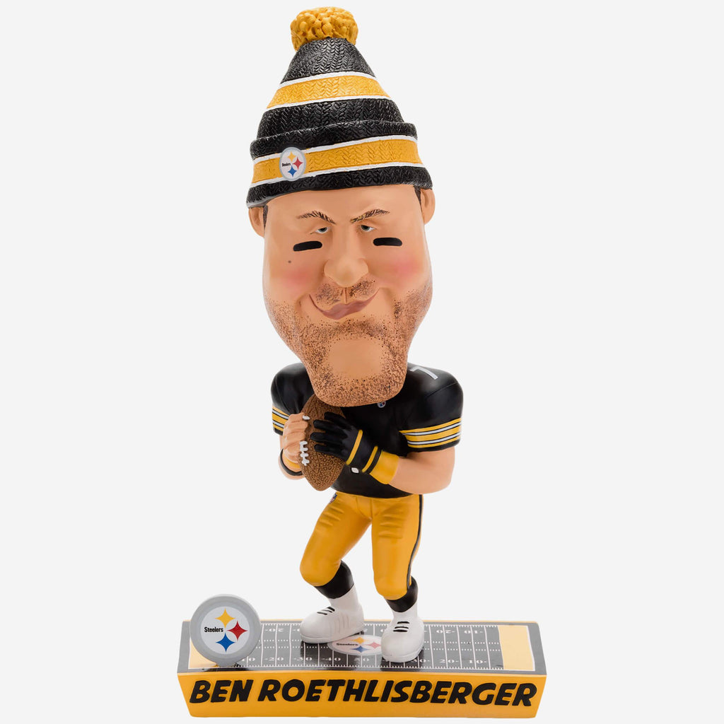 Ben Roethlisberger Pittsburgh Steelers Caricature Bobblehead FOCO - FOCO.com