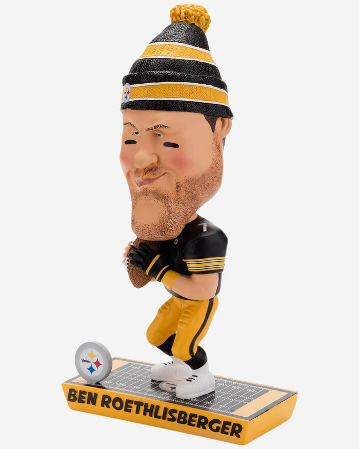 Ben Roethlisberger Pittsburgh Steelers Caricature Bobblehead FOCO - FOCO.com