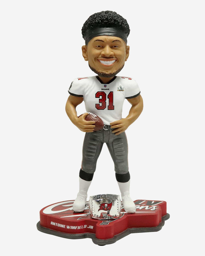 Antoine Winfield Jr Tampa Bay Buccaneers Super Bowl LV Champions Bobblehead FOCO - FOCO.com