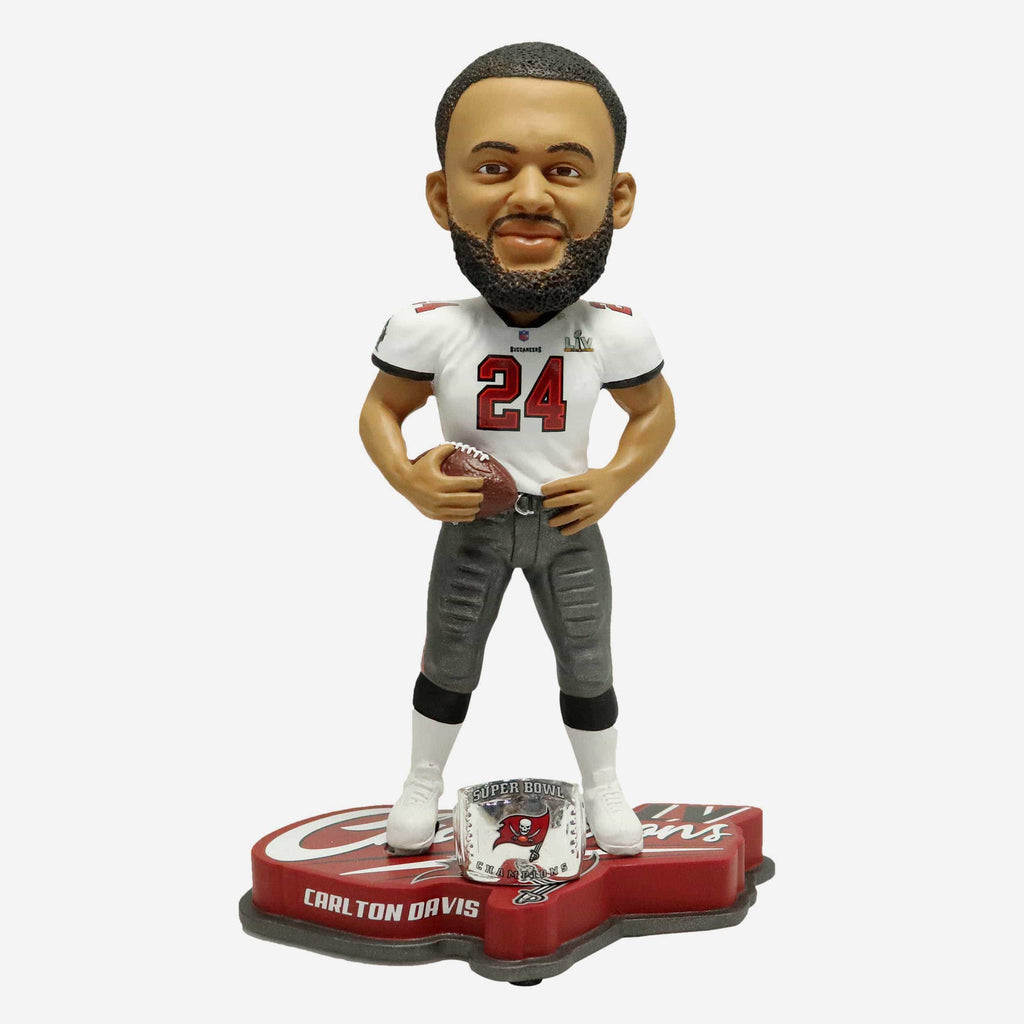Carlton Davis Tampa Bay Buccaneers Super Bowl LV Champions Bobblehead FOCO - FOCO.com