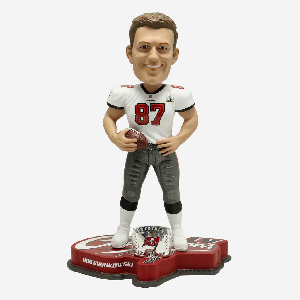 Rob Gronkowski Tampa Bay Buccaneers Super Bowl LV Champions Bobblehead FOCO - FOCO.com