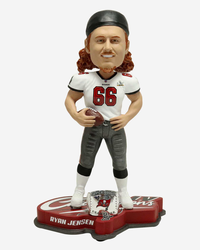 Ryan Jensen Tampa Bay Buccaneers Super Bowl LV Champions Bobblehead FOCO - FOCO.com