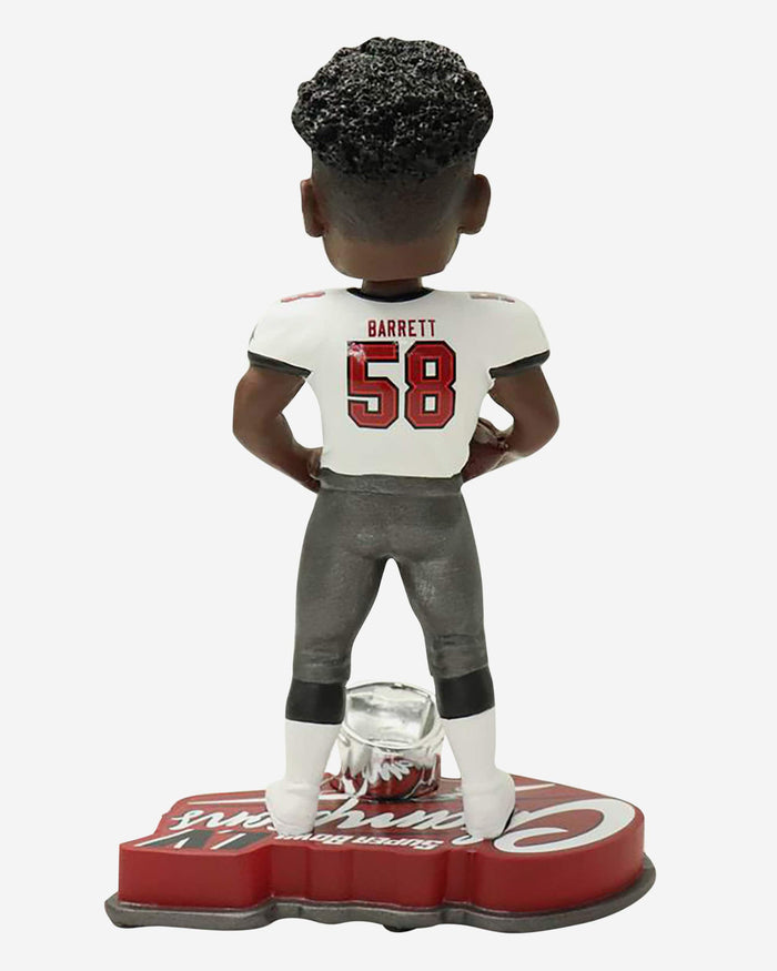 Shaquil Barrett Tampa Bay Buccaneers Super Bowl LV Champions Bobblehead FOCO - FOCO.com