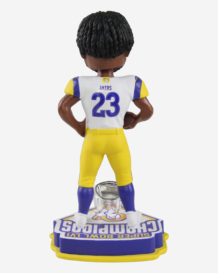 Cam Akers Los Angeles Rams Super Bowl LVI Champions Bobblehead FOCO - FOCO.com