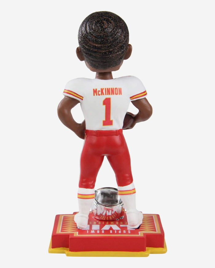 Jerick McKinnon Kansas City Chiefs Super Bowl LVII Champions Bobblehead FOCO - FOCO.com
