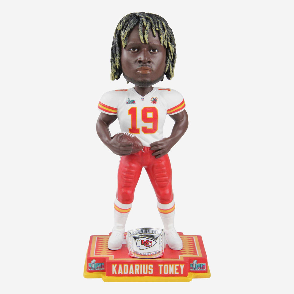 Kadarius Toney Kansas City Chiefs Super Bowl LVII Champions Bobblehead FOCO - FOCO.com