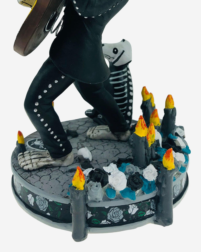 Las Vegas Raiders Day Of The Dead Candle Base Bobblehead FOCO - FOCO.com