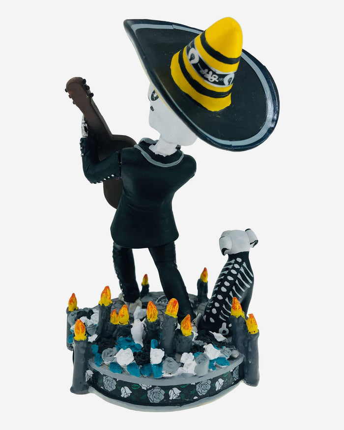 Las Vegas Raiders Day Of The Dead Candle Base Bobblehead FOCO - FOCO.com