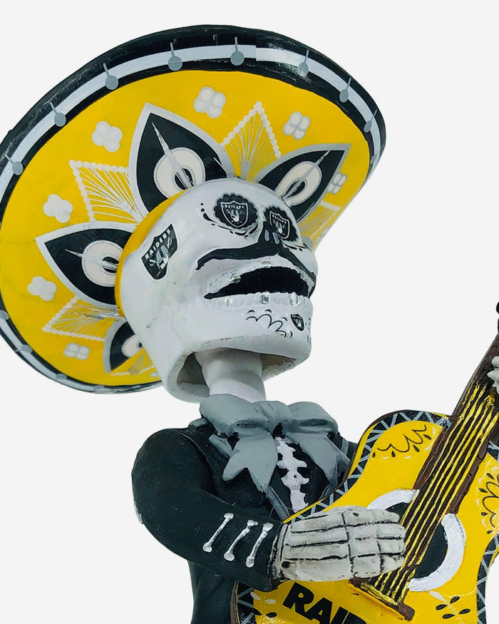 Las Vegas Raiders Day Of The Dead Candle Base Bobblehead FOCO - FOCO.com