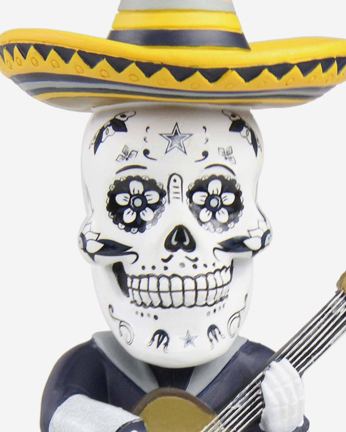 Dallas Cowboys Day Of The Dead Guitar Bobblehead FOCO - FOCO.com