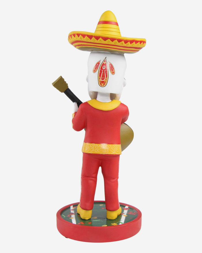 Kansas City Chiefs Day Of The Dead Guitar Bobblehead FOCO - FOCO.com