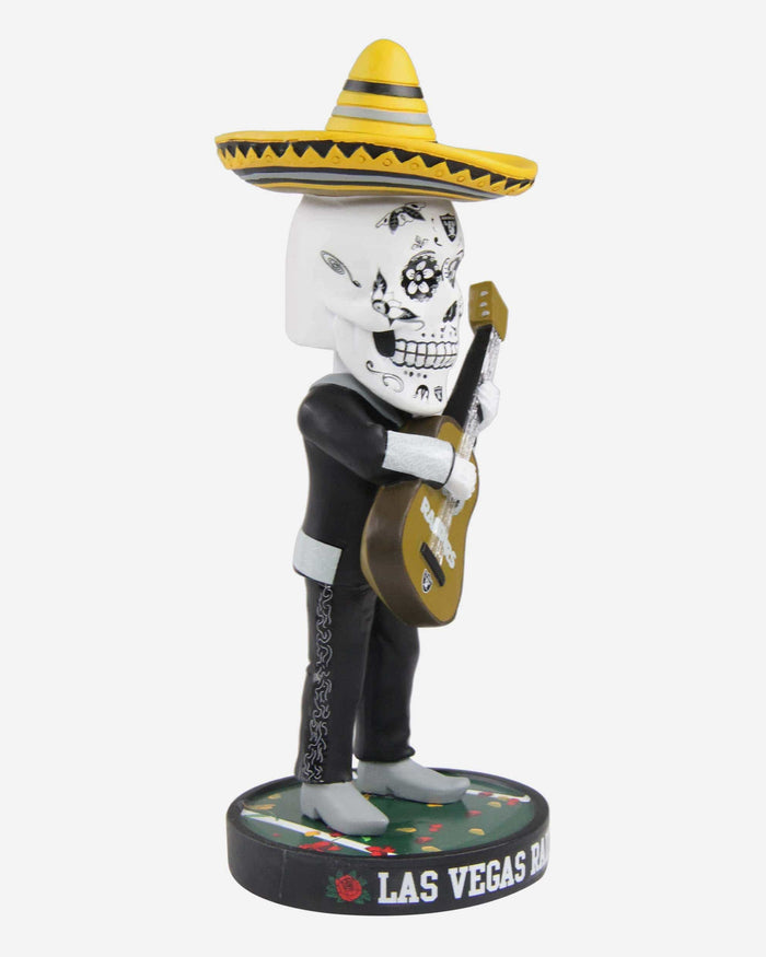 Las Vegas Raiders Day Of The Dead Guitar Bobblehead FOCO - FOCO.com