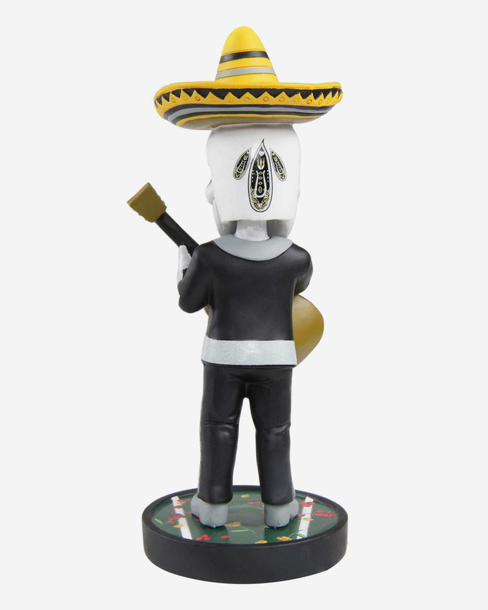 Las Vegas Raiders Day Of The Dead Guitar Bobblehead FOCO - FOCO.com