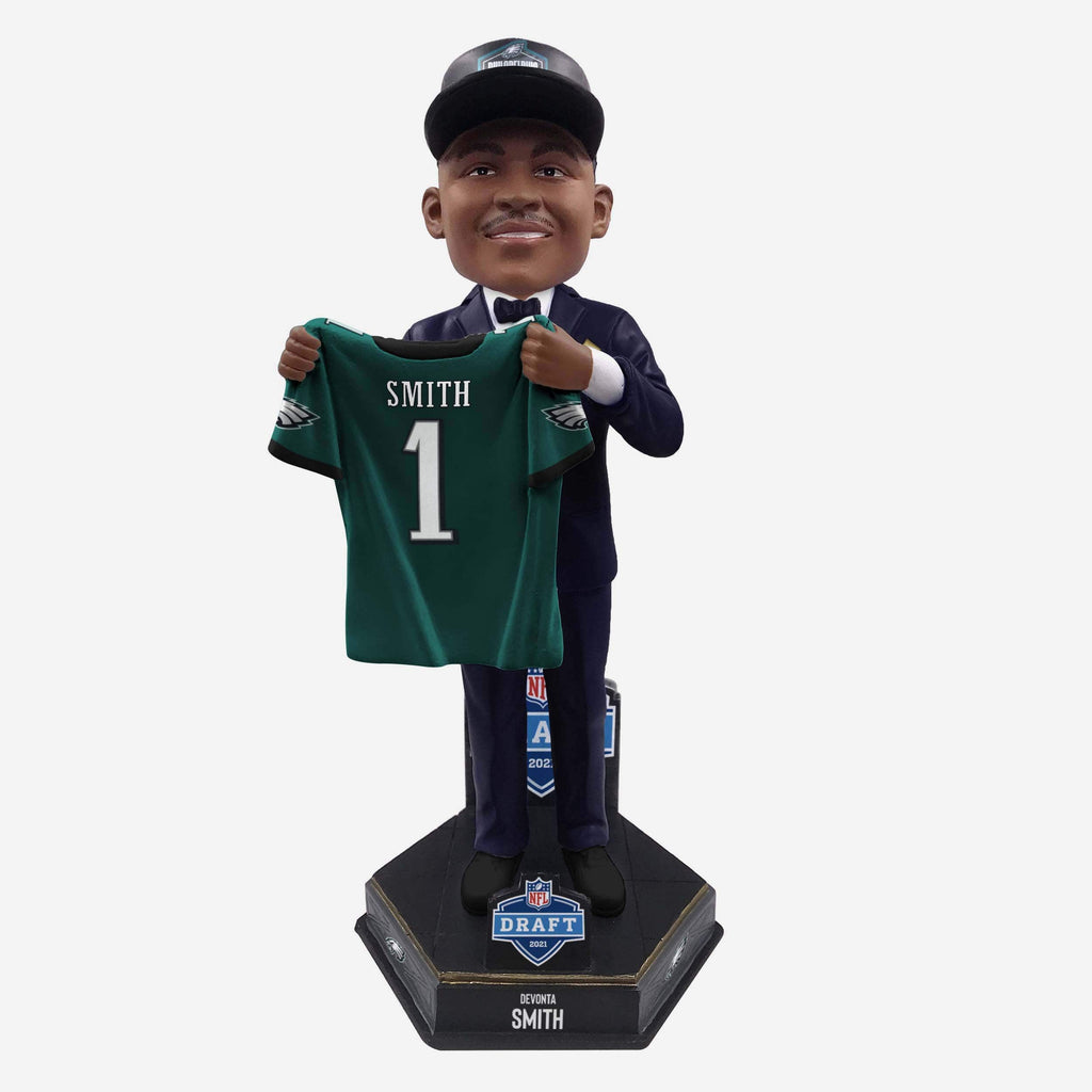 Devonta Smith Philadelphia Eagles 2021 Draft Pick Bobblehead FOCO - FOCO.com