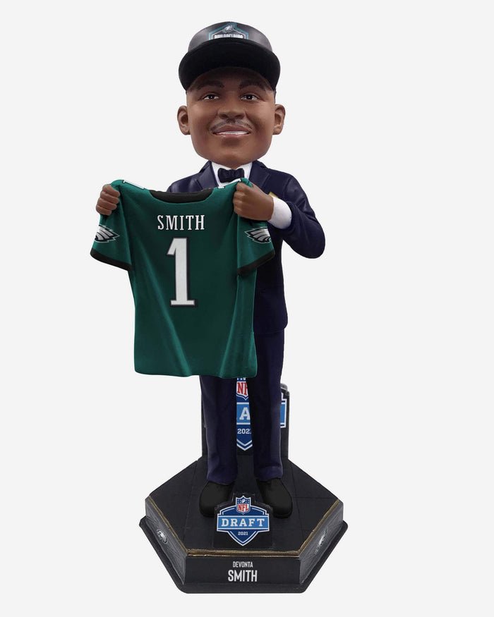 Devonta Smith Philadelphia Eagles 2021 Draft Pick Bobblehead FOCO - FOCO.com