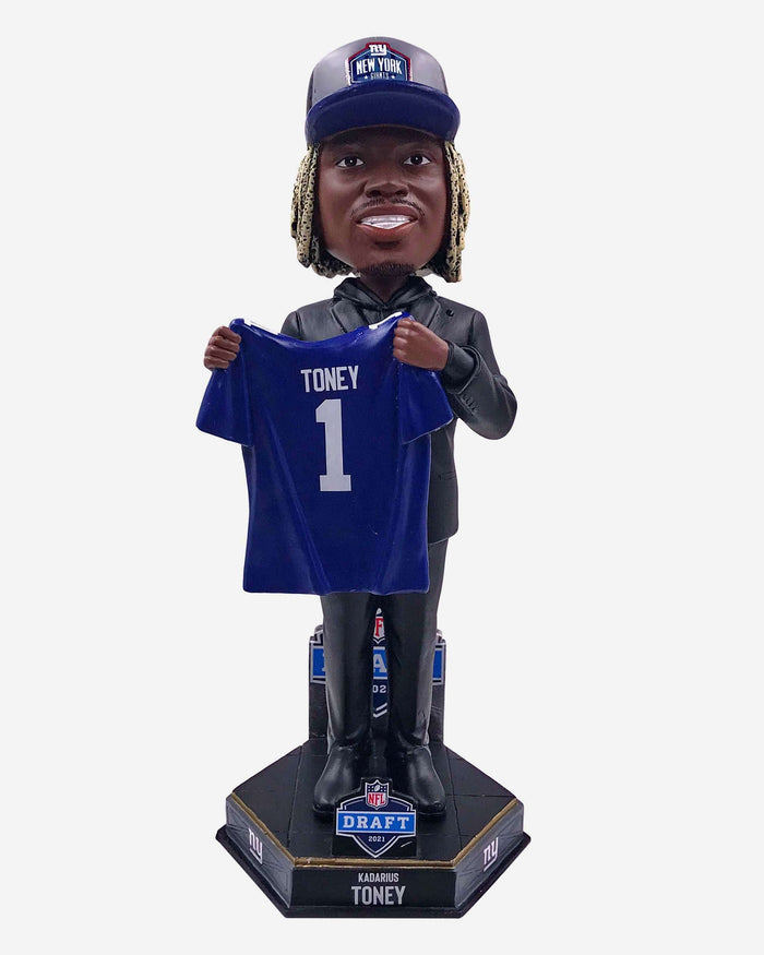 Kadarius Toney New York Giants 2021 Draft Pick Bobblehead FOCO - FOCO.com