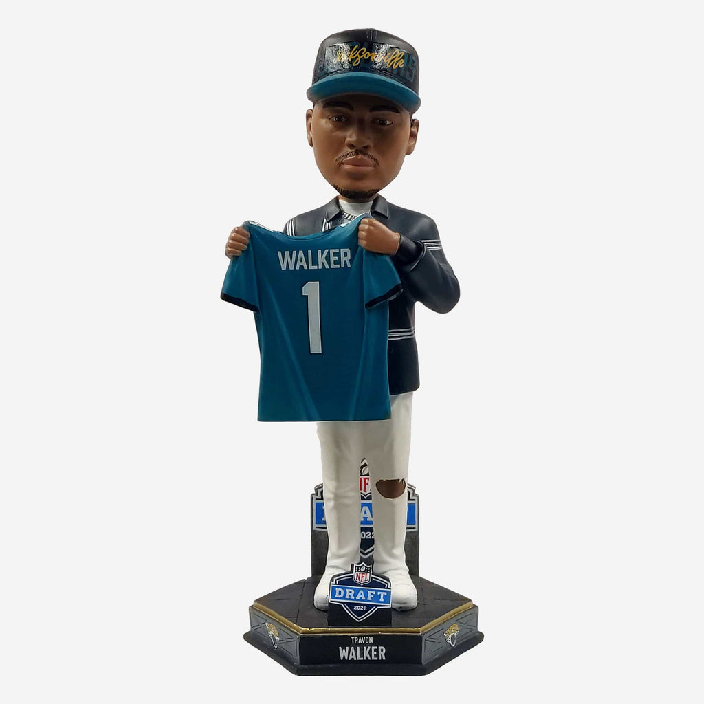 Travon Walker Jacksonville Jaguars 2022 Draft Pick Bobblehead FOCO - FOCO.com