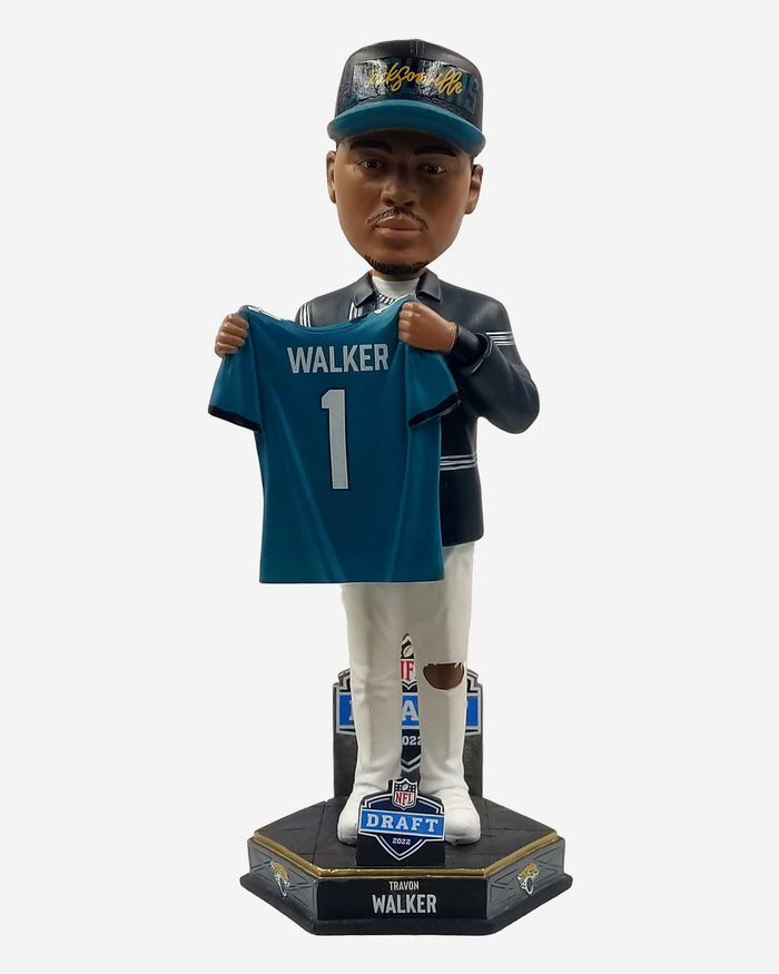 Travon Walker Jacksonville Jaguars 2022 Draft Pick Bobblehead FOCO - FOCO.com