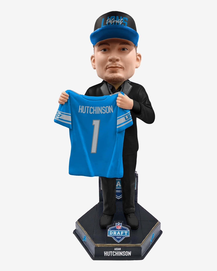 Aidan Hutchinson Detroit Lions 2022 Draft Pick Bobblehead FOCO - FOCO.com